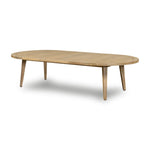 Amaya Outdoor Oval Coffee Table Angled View 232271-001
