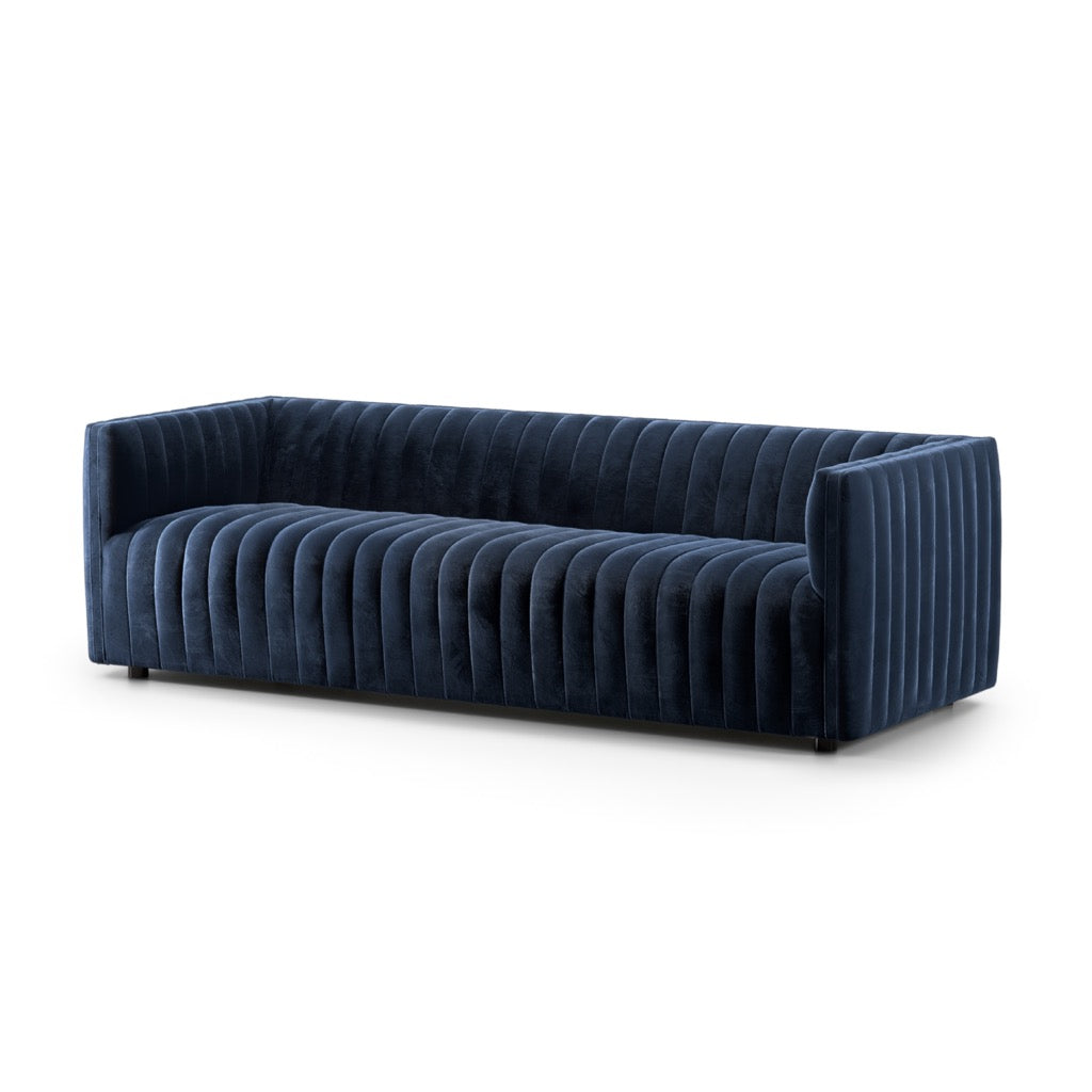 Four Hands Augustine Sofa - Sapphire Navy