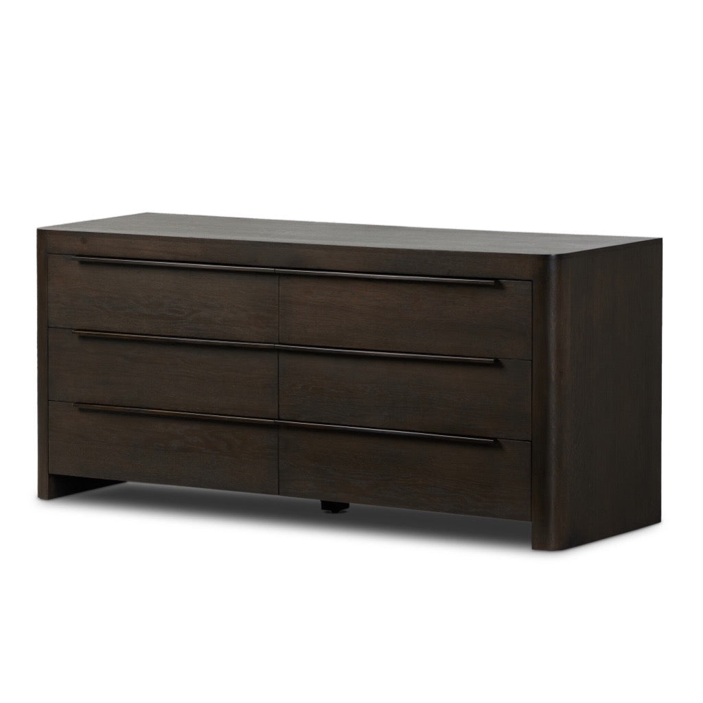 brown oak dresser Four Hands