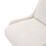 Burbank Desk Chair Sheldon Ivory Seat Cushion Detail Four Hands