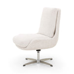 Burbank Desk Chair Sheldon Ivory Side Angled View Four Hands