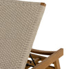 Delano Outdoor Chaise Ivory Rope Corner Detail 226919-003