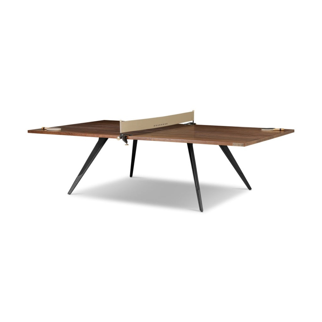Four Hands District Eight Ping Pong Table - Smoked Oak Veneer