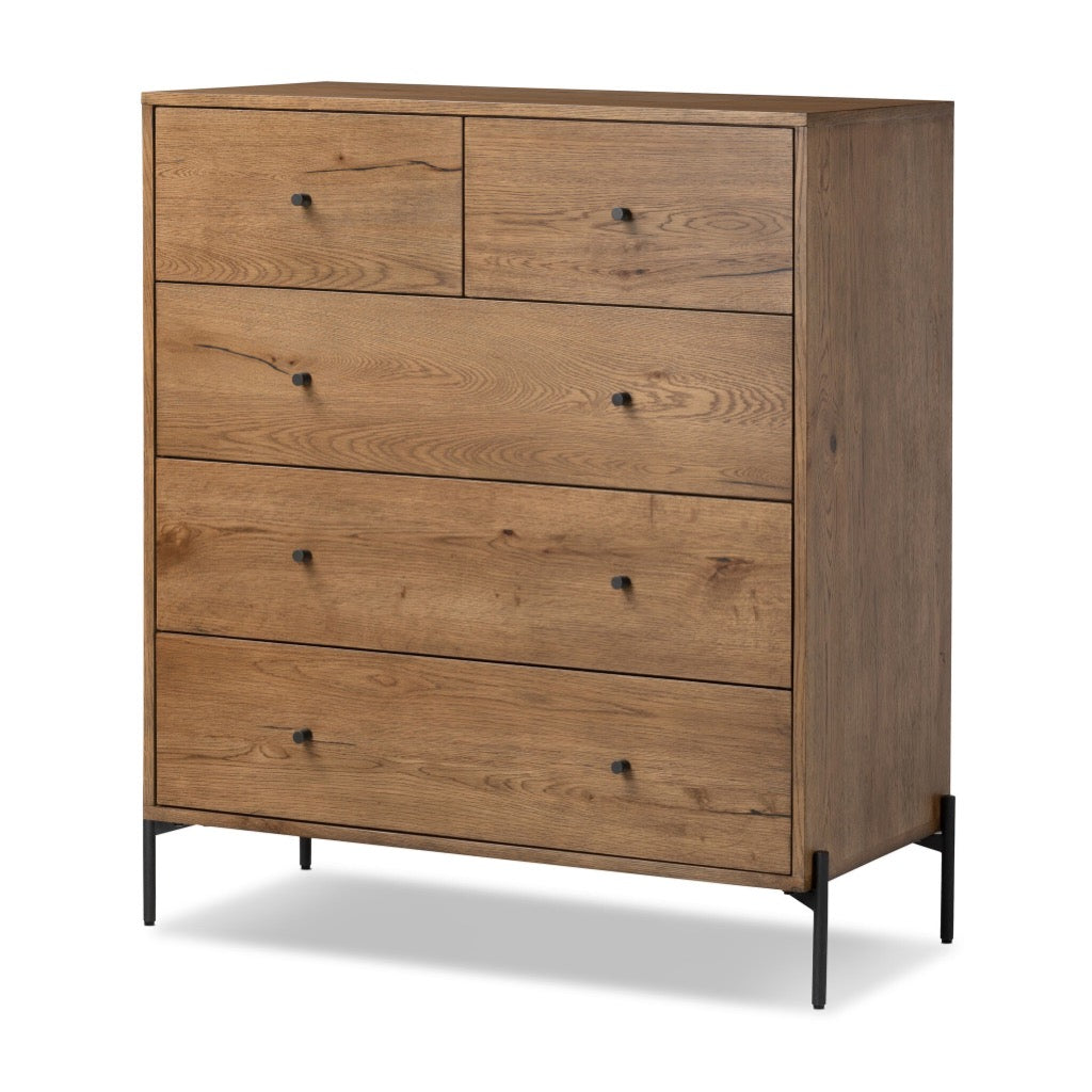 four hands dresser Four Hands Eaton 5 Drawer Dresser