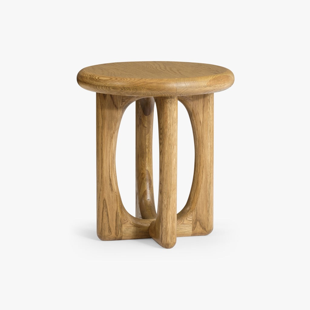 Co.House Designs Eva Oak Side Table - Natural – Artesanos Design Collection
