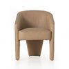 Four Hands Fae Dining Chair Palermo Nude Front Facing View