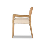 Ferris Dining Armchair Winchester Beige Side View Four Hands