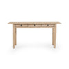 Griffith Desk Whitewash Front Facing View Four Hands