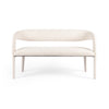 Hawkins Dining Bench Omari Natural Front View Four Hands