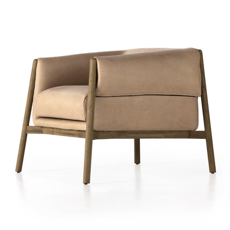 Idris Chair Palermo Nude Side Angled View Four Hands