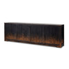 It Takes an Hour Sideboard Distressed Black Angled View 242172-001