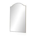Jacques Floor Mirror Antique Brass Angled View 228729-002