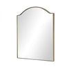 Jacques Mirror Antique Brass Angled View 228735-002