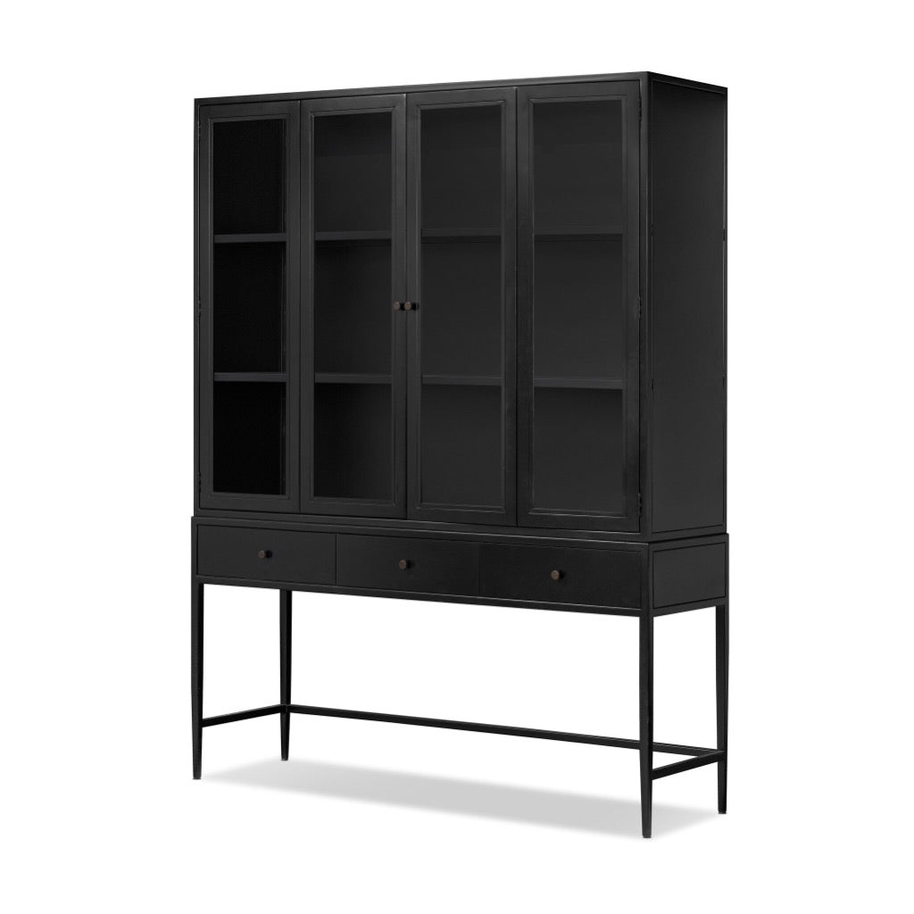 Four Hands Jimi Cabinet - Black