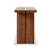 Katarina Console Table Natural Guanacaste Side View Four Hands