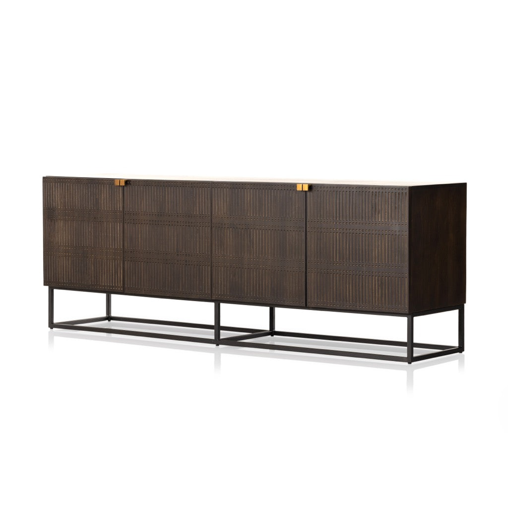 Kelby Closed Media Console by Four Hands