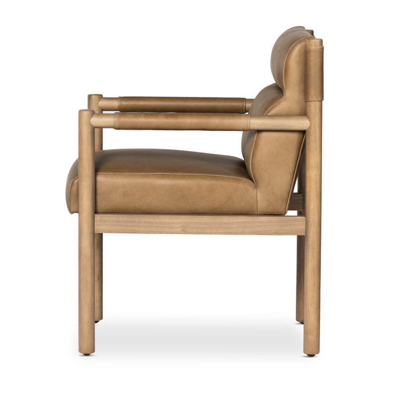 Kiano Dining Armchair Palermo Drift Side View 236328-002