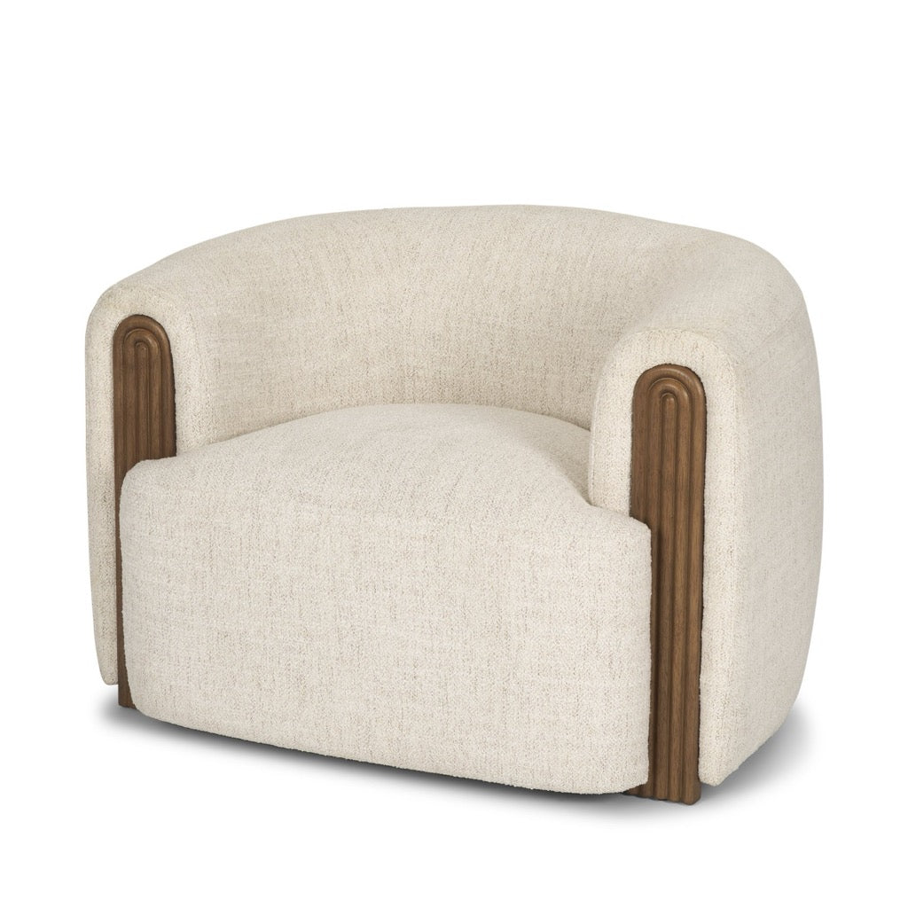 Kornelia Accent Chair - Soft Oatmeal | Mercana – Artesanos Design ...