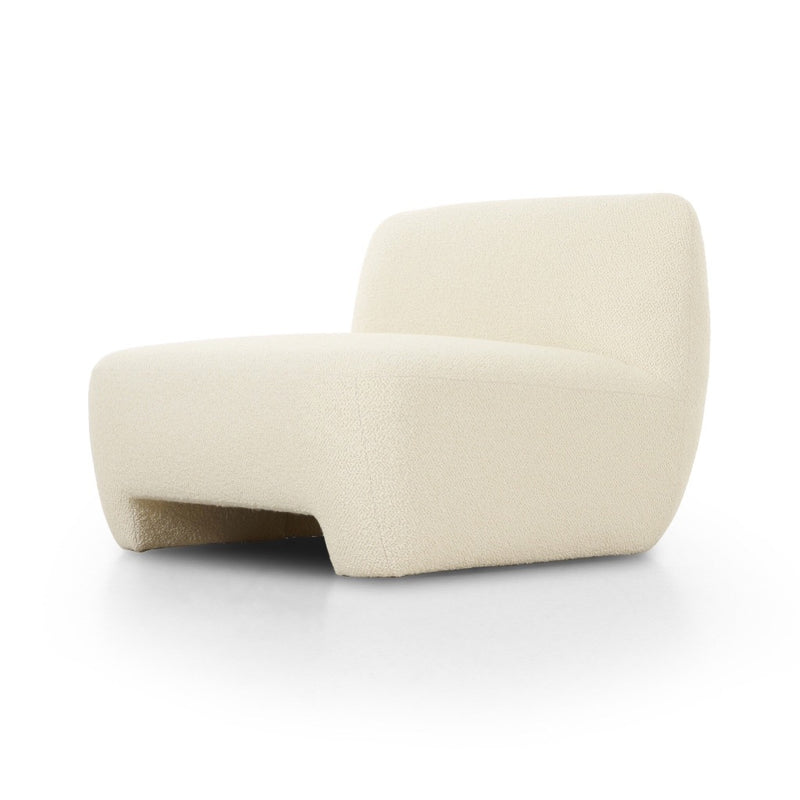 Four Hands Kyler Chair Durham Cream Angled View