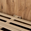 Lara Bed Natural Reclaimed French Oak Slats 242165-001
