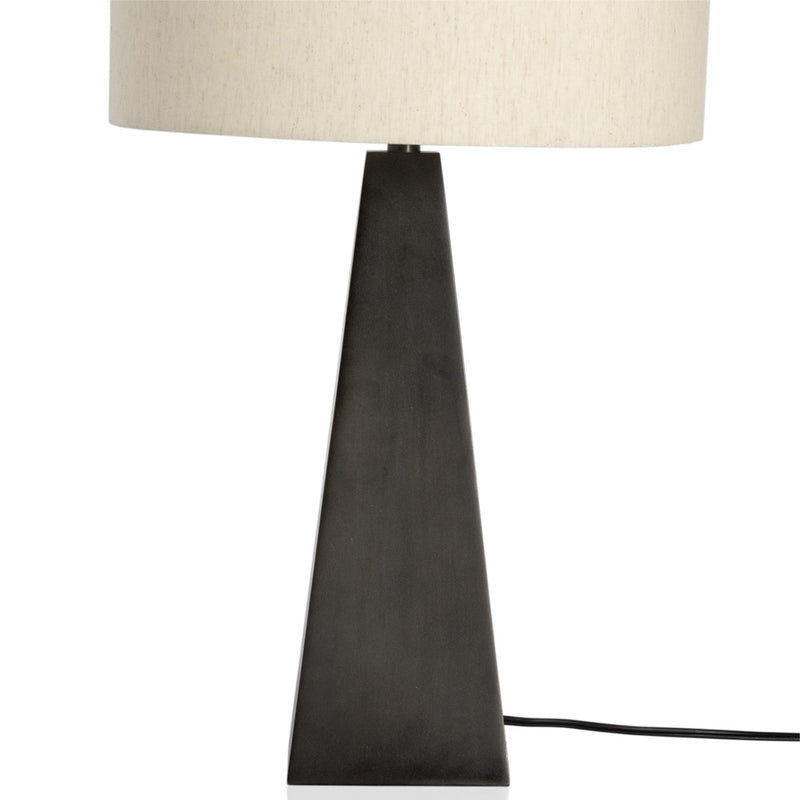 Leander Table Lamp Dark Antique Pewter Base 106318-004

