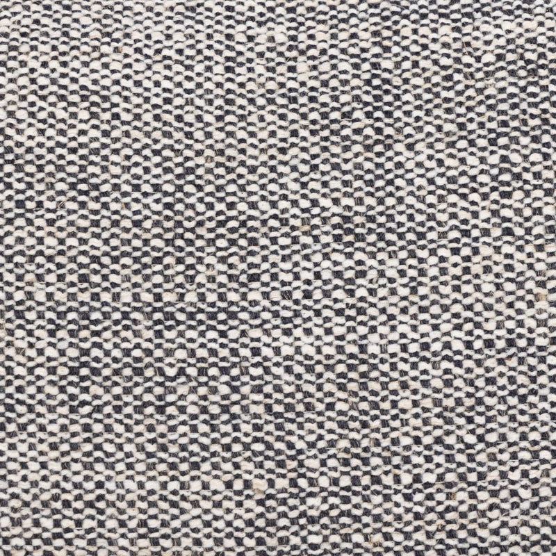 Leather & Linen Pillow Sonoma Black Linen Material Detail 225798-012