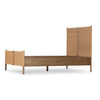 Liza Rattan Bed King Size Angled View 228437-002