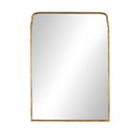 Loire Grand Floor Mirror Antiqued Gold Leaf Front View 234804-001