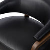 Marci Chair Carson Black Top Grain Leather Seating 240666-002