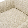 Margot Swivel Chair Solema Cream Plush Seating 240670-001