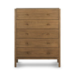 Meadow 5 Drawer Dresser Tawny Oak Front Facing View 229566-003
