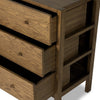 Meadow 6 Drawer Dresser Tawny Oak Open Drawers 229565-004