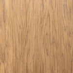 Millie Panel and Glass Door Cabinet Drifted Oak Solid Material Detail 235949-002