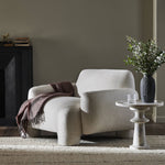 Mingh Chair Palma Cream Staged View in Living Room Setting Four Hands