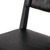 Norton Dining Chair Sonoma Black Top Grain Leather Seating 106211-009