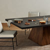 Four Hands Ping Pong Table Natural Brown Guanacaste Staged View