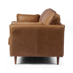Side View Reese Sofa Palermo Cognac Four Hands