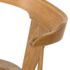 Ripley Dining Chair Sandy Oak Curved Backrest 107649-034