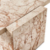 Romano Coffee Table Desert Taupe Marble Top Joints 237772-001
