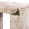Romano End Table Desert Taupe Marble Tabletop Thickness 237779-001