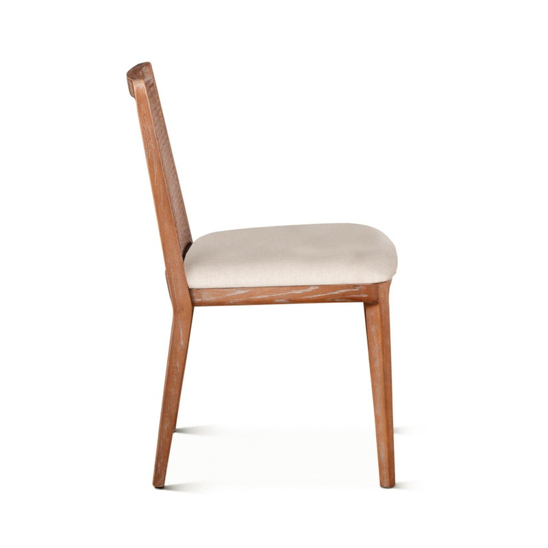 Simone Cane Dining Chair Side View Home Trends & Design