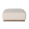 Sinclair Cocktail Ottoman Knoll Natural Side View 236096-006