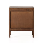 Sydney Nightstand Brown Wash Back View Four Hands