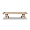 The Don't Try To Explain It Table Natural Pine Veneer Front Facing View 238727-001