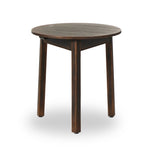 Four Hands Pimms Table by Van Thiel Aged Brown Angled View