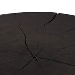 Tino End Table Rubbed Black Natural Grain Edge 234619-001
