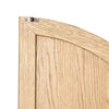 Tolle Bar Cabinet Drifted Oak Solid Interior Panel Door Detail Four Hands
