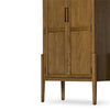 Tolle Panel Door Cabinet Drifted Oak Solid Legs 234782-003