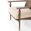 Xavier Chair Hasselt Taupe Front Legs Detail Four Hands