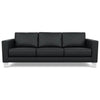 Bali Onyx - Alessandro Three Seat Leather Sofa